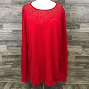 Calvin Klein Red Sweater